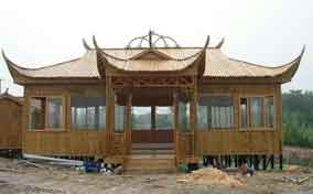 竹建筑的寿命大概是多少年?