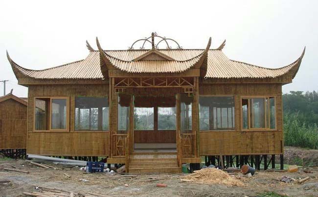 竹建筑的寿命大概是多少年?